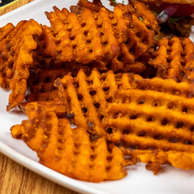 Swt Pot Waffle Fries.