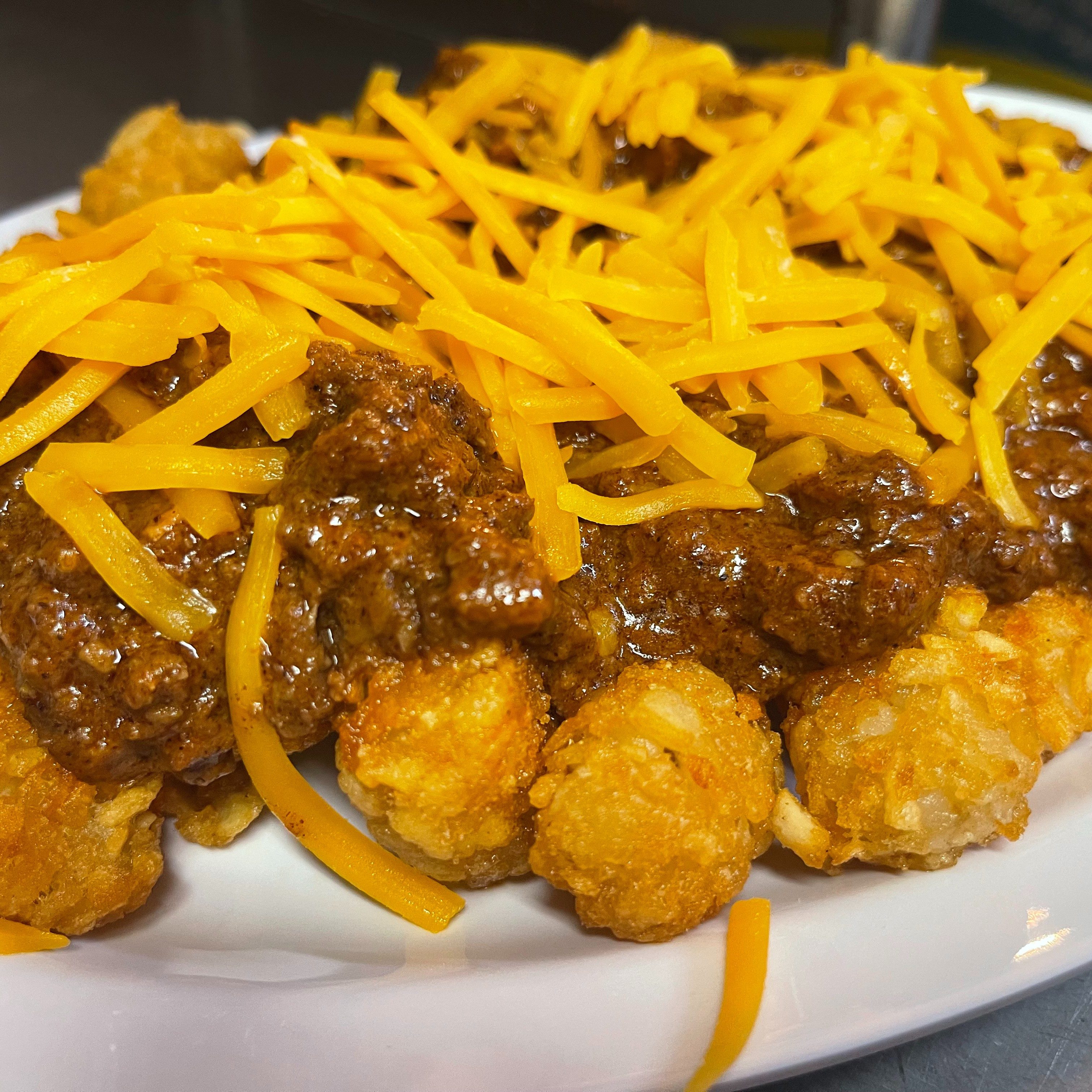 Chili Cheese Tots *Appetizer*.
