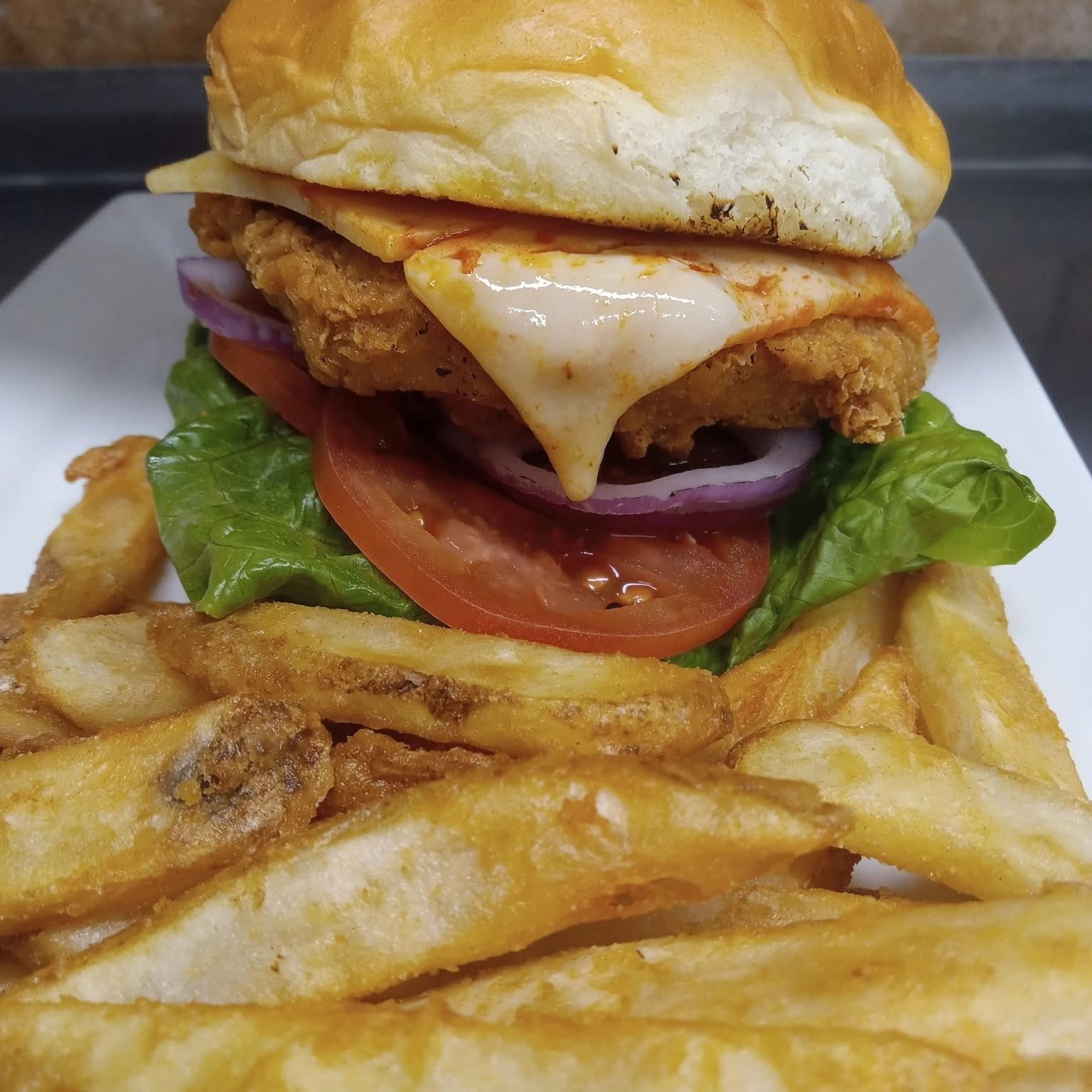 Spicy Chicken Sandwich.