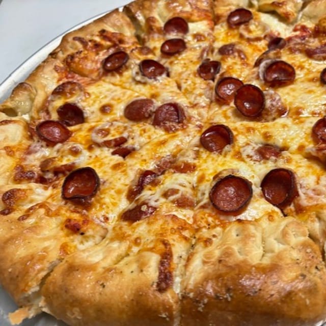 Large Custom Pizza.