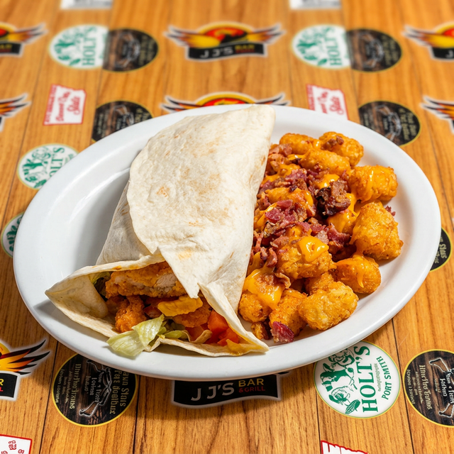 Spicy Chicken Wrap.